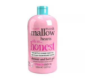 TREACLEMOON MARSHMALLOW HEARTS SHOWER GEL 500ML