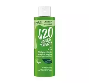 UNDER TWENTY ANTI ACNE MATTIFYING ANTIBACTERIAL TONER 200ML