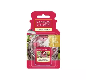 YANKEE CANDLE CAR JAR ULTIMATE CAR FRAGRANCE RED RASPBERRY