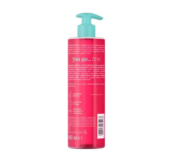 AA YOU.MMY SKIN MULTIHYDRATING OIL SHOWER GEL RASPBERRY ZEN 400ML