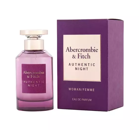 ABERCROMBIE & FITCH AUTHENTIC NIGHT WOMAN PERFUMED WATER SPRAY 100ML