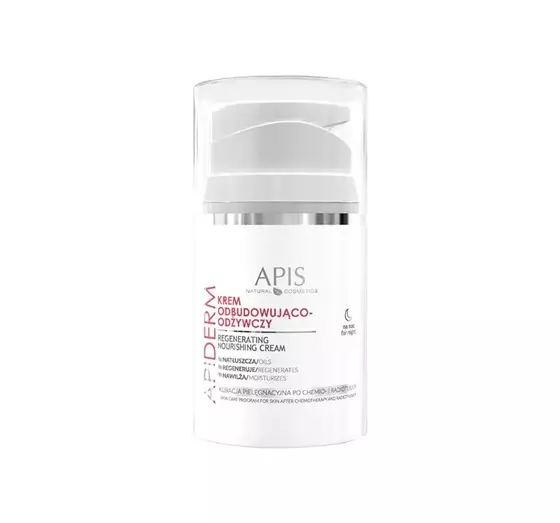 APIS APIDERM REGENERATING AND NOURISHING FACE NIGHT CREAM 50ML