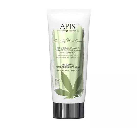 APIS CANNABIS HOME CARE REGENERATING HAND MASK 200ML