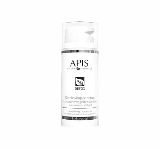 APIS DETOX DETOXIFYING FACE SERUM WITH BAMBOO CHARCOAL AND IONIZED SILVER 100ML