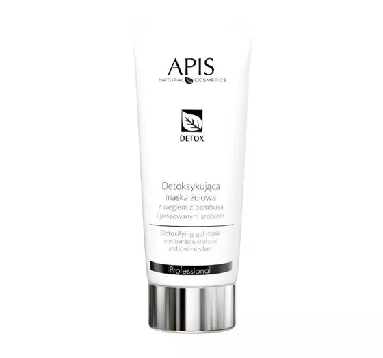 APIS DETOX DETOXIFYING GEL MASK WITH BAMBOO CHARCOAL AND IONIZED SILVER 200ML