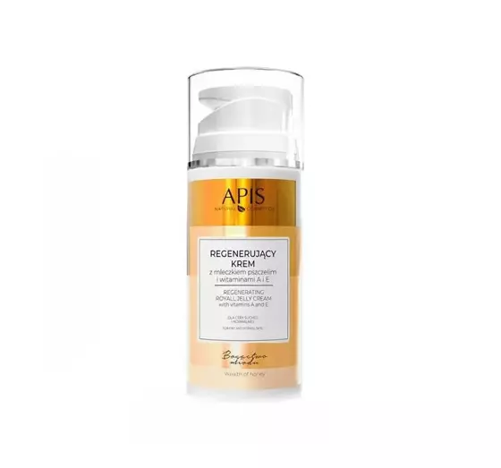 APIS WEALTH OF HONEY REGENERATING CREAM WITH ROYAL JELLY AND A, E VITAMINS 100ML