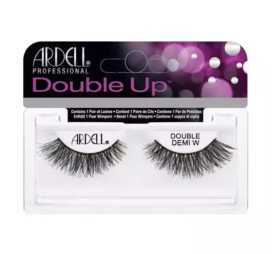 ARDELL DOUBLE UP STRIP EYELASHES DOUBLE DEMI WISPIES