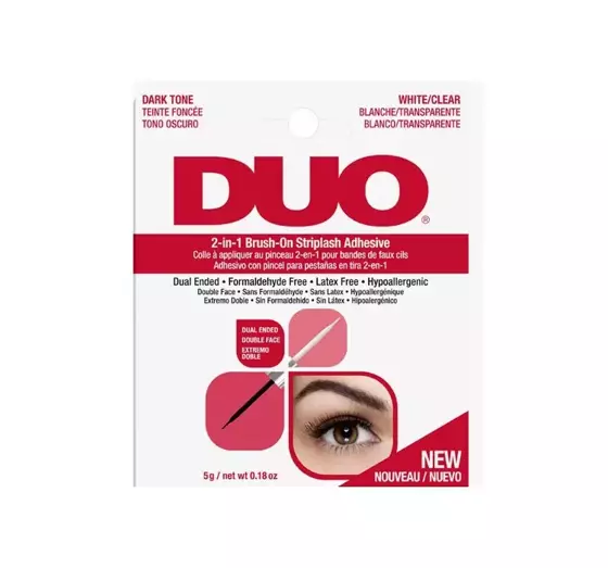 ARDELL DUO 2-IN-1 BRUSH ON STRIPLASH ADHESIVE FOR FALSE LASHES 5G