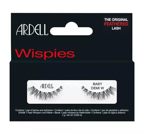 ARDELL FALSE EYELASHES BABY DEMI WISPIES BLACK