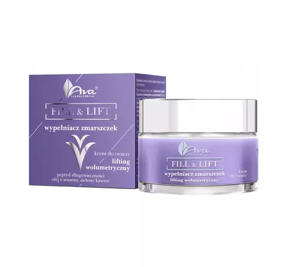 AVA FILL & LIFT FACE CREAM WRINKLE FILLER 50ML