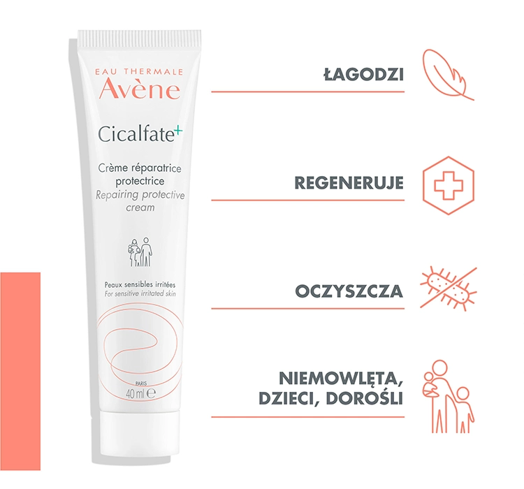 AVENE CICALFATE + PROTECTIVE REGENERATING CREAM 40ML