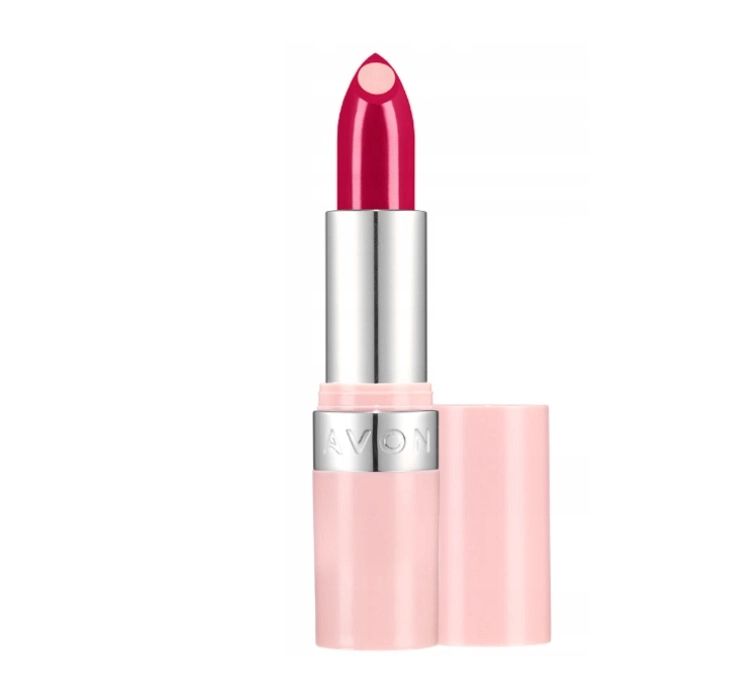 AVON HYDRAMATIC SHINE GLOSSY LIP LIPSTICK WITH HYALURONIC ACID BRIGHT PINK