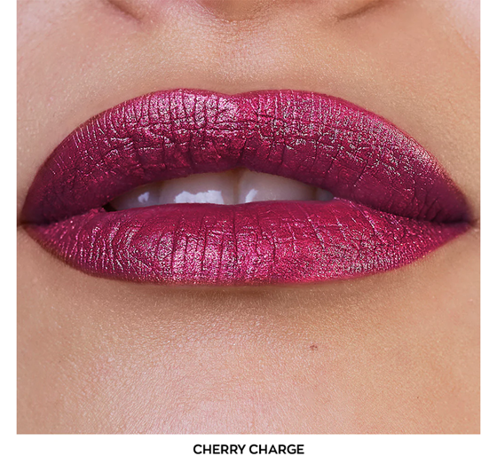 AVON POWER STAY LIQUID LIPSTICK CHERRY CHARGE 7ML