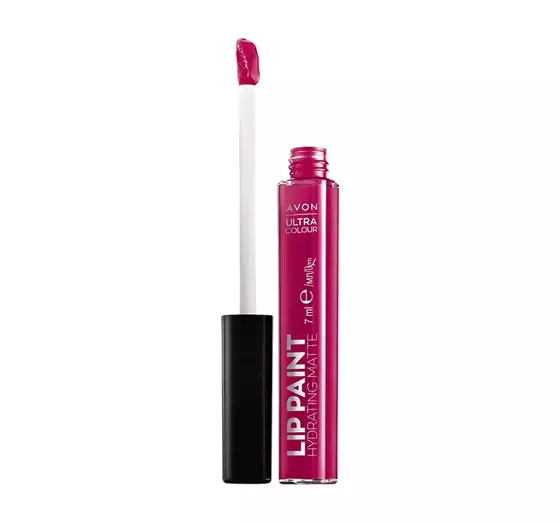 AVON ULTRA COLOR LIP PAINT HYDRATING MATTE MOISTURIZING LIQUID LIPSTICK ROSE TOUCH 7ML