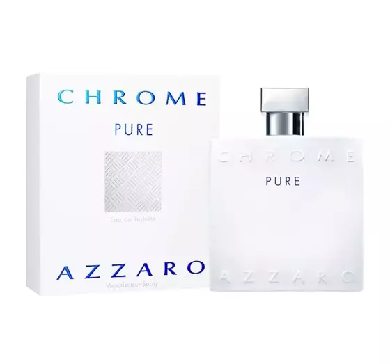 AZZARO CHROME PURE EAU DE TOILEETE SPRAY 100ML