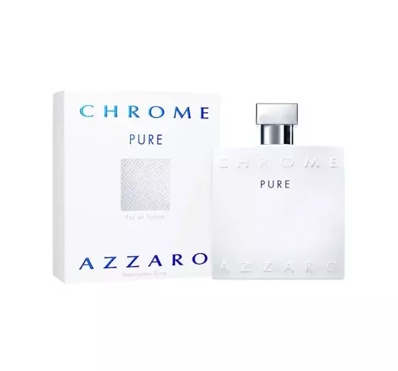 AZZARO CHROME PURE EAU DE TOILETTE SPRAY 50ML