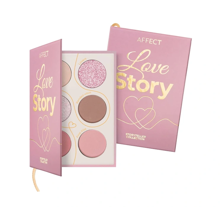 Affect Storyteller Colletion Mini Eyeshadow Palette Love Story 12g