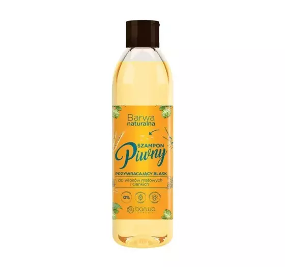 BARWA NATURALNA SHINE-RESTORING SHAMPOO BEER SHAMPOO 300ML