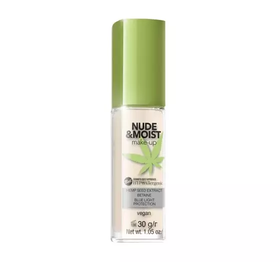 BELL HYPOALLERGENIC NUDE&MOIST MAKE-UP FOUNDATION 02 BEIGE 30G