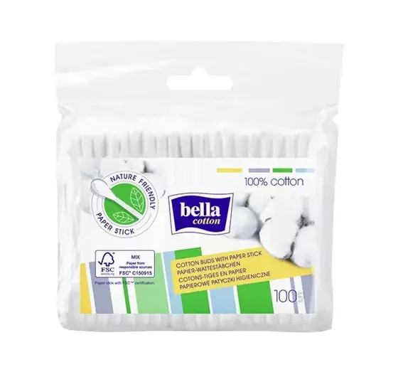 BELLA COTTON BUDS FOIL 100 PCS