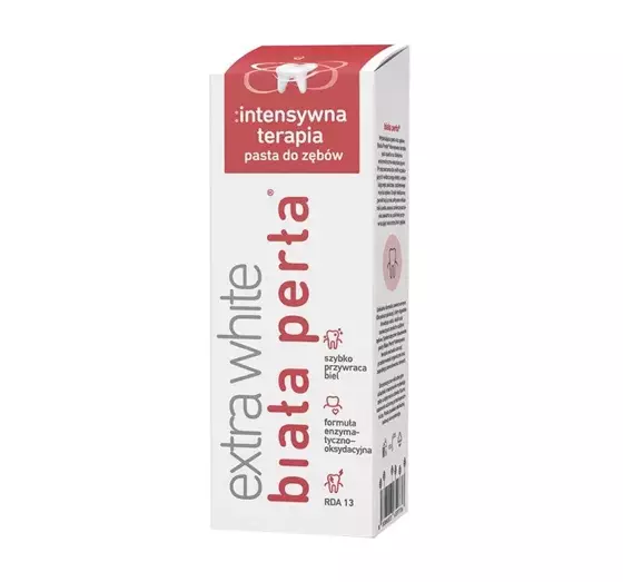 BIAŁA PERŁA INTENSIVE THERAPY WHITENING TOOTH PASTE 75ML