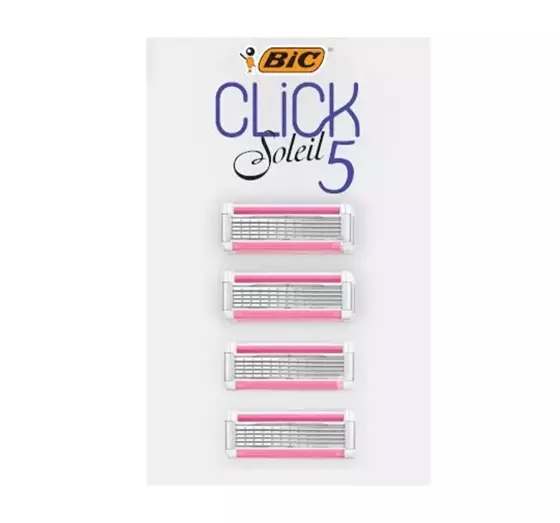 BIC CLICK SOLEIL5 CARTRIDGES 4 PCS