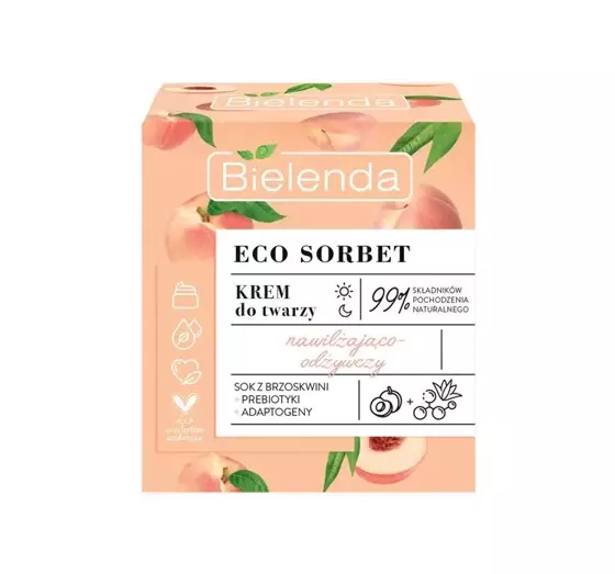 BIELENDA ECO SORBET PEACH FACE CREAM 50ML