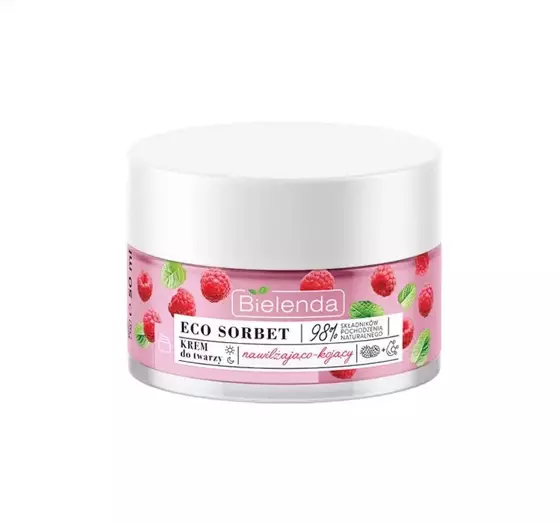 BIELENDA ECO SORBET RASPBERRY FACE CREAM 50ML