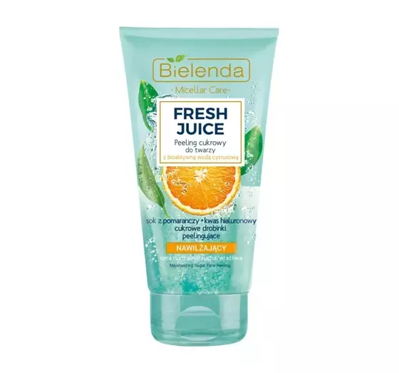 BIELENDA FRESH JUICE MOISTURIZING SUGAR FACE SCRUB ORANGE 150G