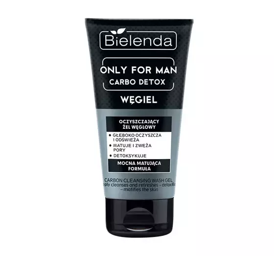 BIELENDA ONLY FOR MAN CARBO DETOX FACIAL CLEANSING GEL 150G