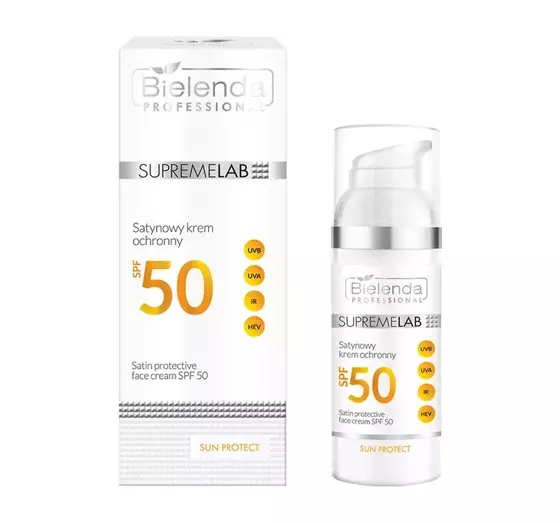 BIELENDA PROFESSIONAL SUPREMELAB SUN PROTECT SATIN PROTECTIVE CREAM SPF50 50ML