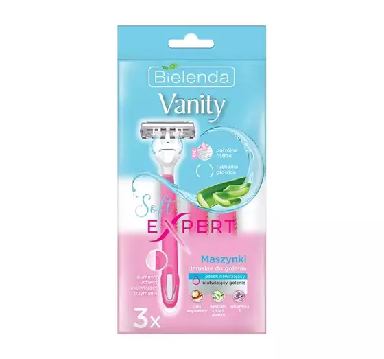 BIELENDA VANITY DISPOSABLE WOMEN'S RAZOR 3 PIECES