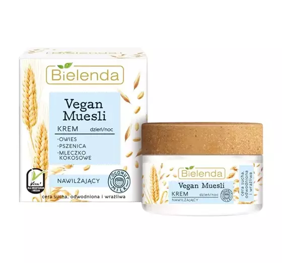 BIELENDA VEGAN MUESLI MOISTURIZING CREAM 50ML