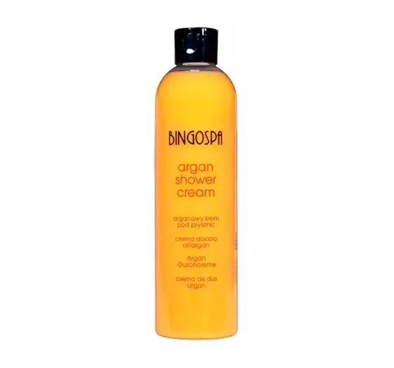 BINGOSPA ARGAN SHOWER CREAM WITH PEACH