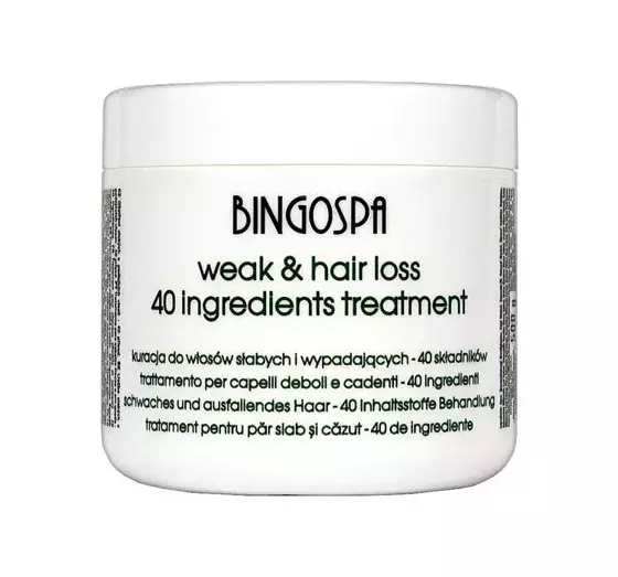 BINGOSPA HAIR TREATMENT 40 INGREDIENTS 500G