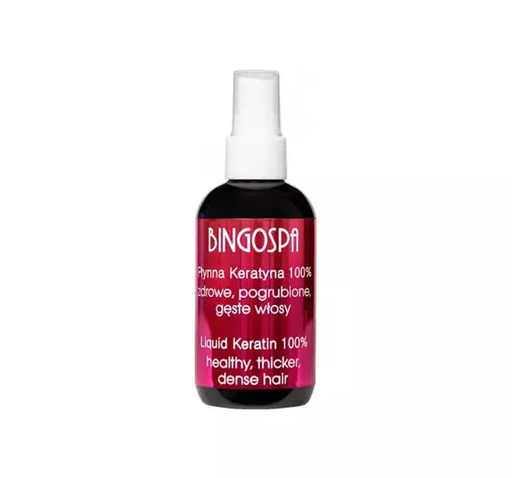 BINGOSPA LIQUID KERATIN 100% THICK HAIR 100ML