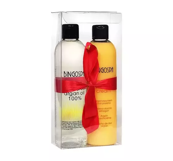 BINGOSPA SET ARGAN MADNESS SHAMPOO-SERUM + SHOWER CREAM