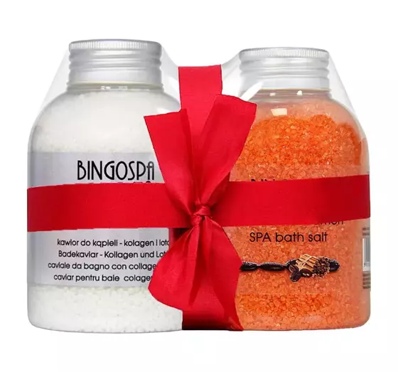 BINGOSPA SET BATH CAVIAR + ANTI-CELLULITE SALT