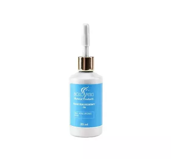 BIOCOSMETICS HYALURONIC ACID 1% PROFESSIONAL MOISTURIZER 30ML