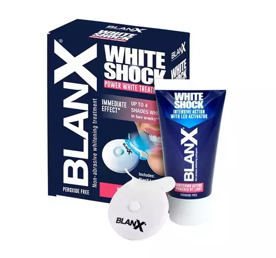 BLANX WHITE SHOCK POWER WHITE TREATMENT ADVANCED WHITENING SYSTEM