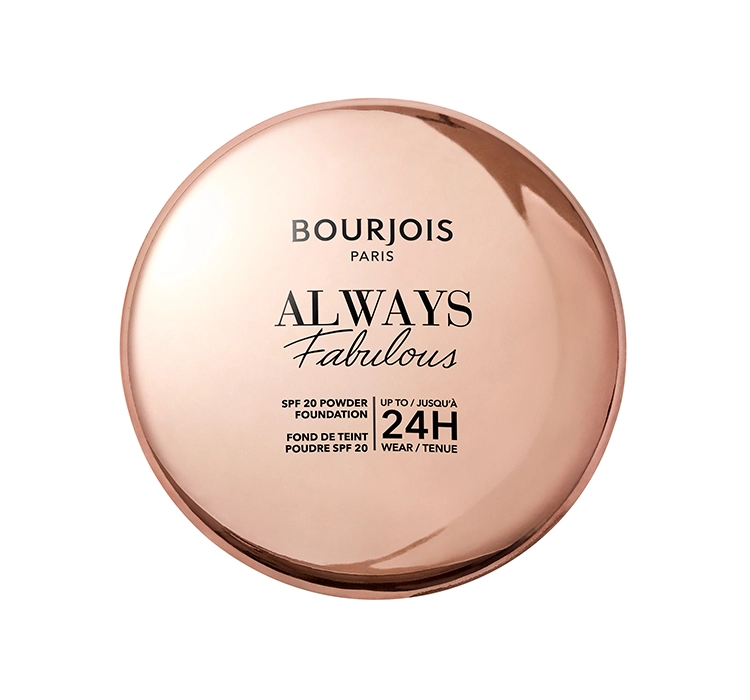 BOURJOIS ALWAYS FABULOUS POWDER FOUNDATION 125 IVORY 7G