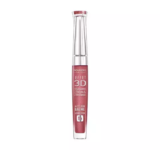 BOURJOIS EFFET 3D LIP GLOSS 03 BRUN ROSE ACADEMIC