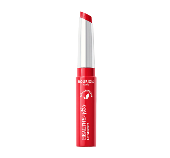 BOURJOIS HEALTHY MIX CLEAN LIP SORBET LIP COLOR 02 RED FRESHING 1.7G