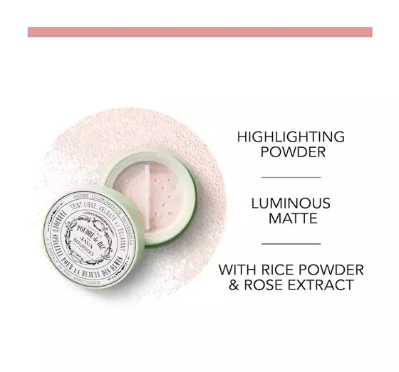 BOURJOIS LOOSE ILLUMINATING POWDER POUDRE DE RIZ