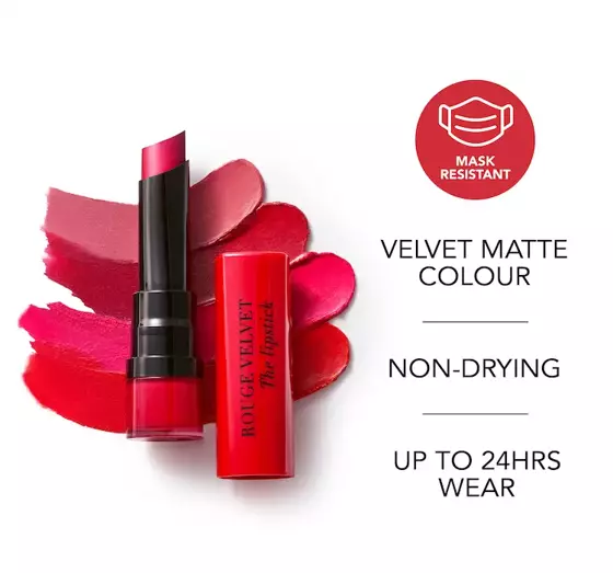 BOURJOIS ROUGE VELVET LIPSTICK MATTE 08