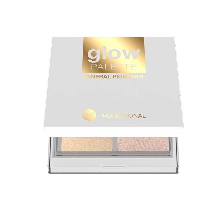 Bell Professional Glow Palette duo face and body highlighters 10g