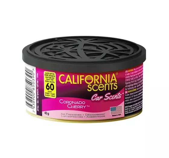 CALIFORNIA SCENTS CAR FRAGRANCE CORONADO CHERRY