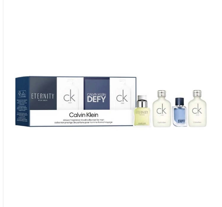 CALVIN KLEIN DELUXE FRAGRANCE TRAVEL COLLECTION FOR MEN PERFUME SET