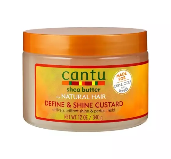 CANTU NATURAL HAIR DEFINE AND SHINE CUSTARD STYLING CREAM 340G