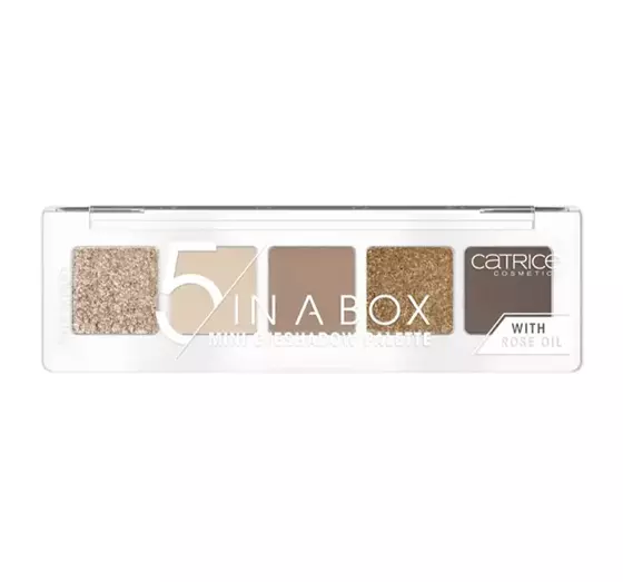 CATRICE 5 IN A BOX MINI EYESHADOW PALETTE 010 GOLDEN NUDE LOOK 4G